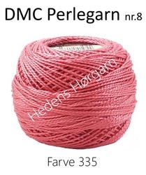 DMC Perlegarn nr. 8 farve 335